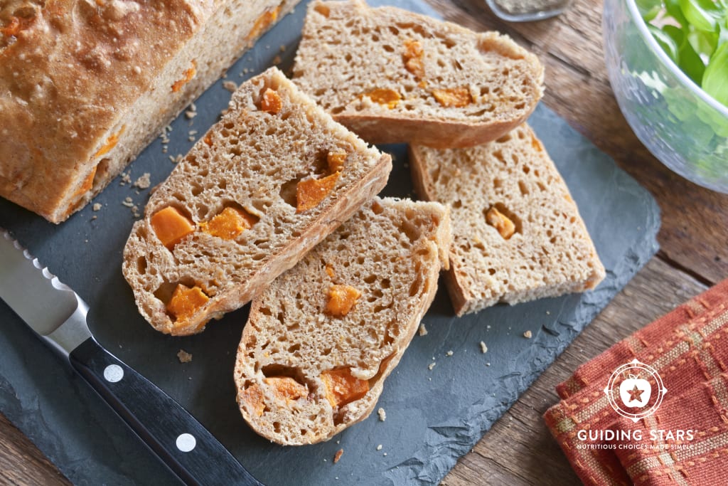 Spiced Sweet Potato No-Knead Bread
