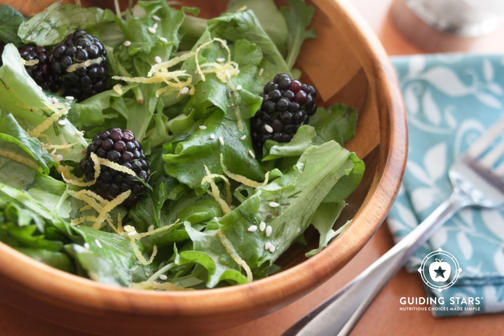 Blackberry Lemon Salad