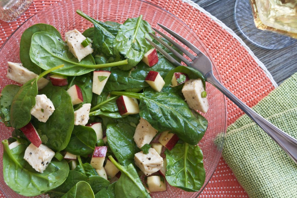 [NEW] Asian Apple Chicken Salad