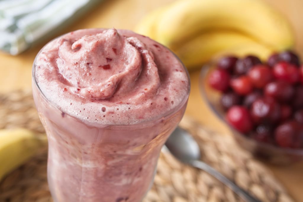 [NEW] Cherry Banana Smoothie
