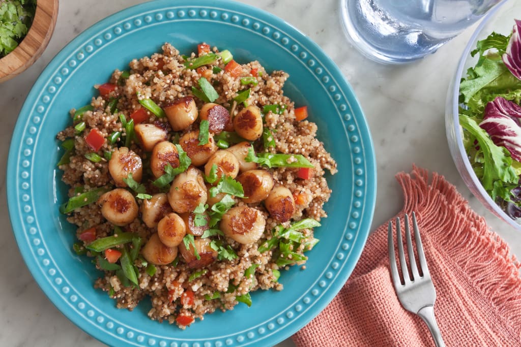 [NEW] Scallop Quinoa Salad