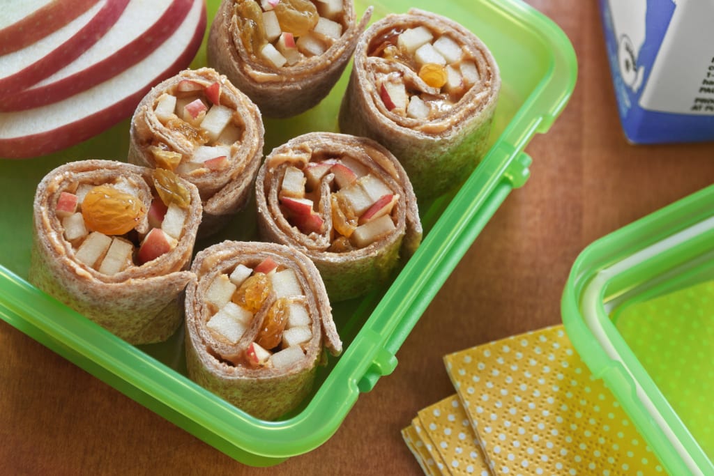 Peanut Butter & Fruit Rolls