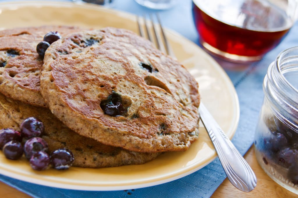 [NEW] Vegan Blueberry Pancakes