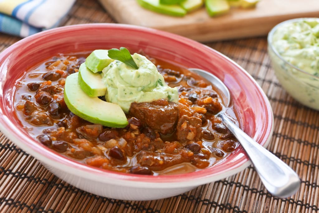 [NEW] Poblano Chili With Avocado Cream