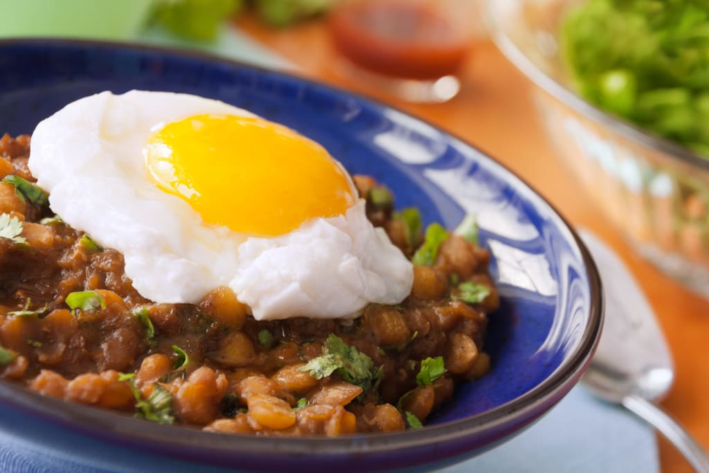 [NEW] Spiced Lentils With Eggs