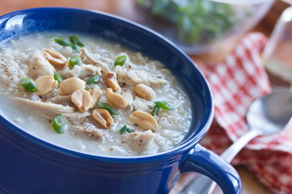 [NEW] Slow-cooker Chicken Congee