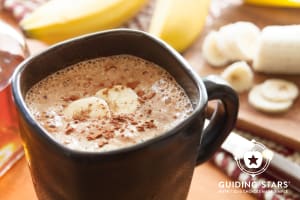 Peanut Butter Banana Cocoa Smoothie