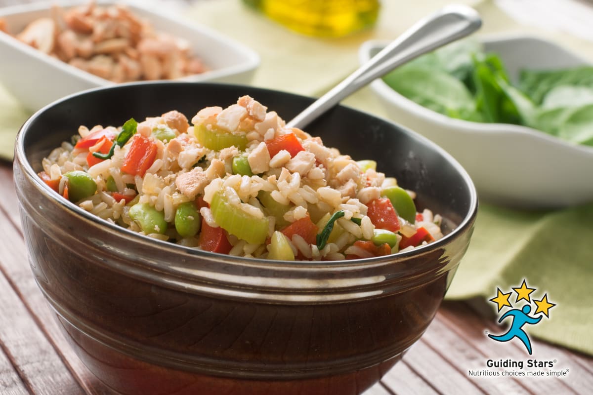Cashew Ginger Rice Bowl - Guiding Stars