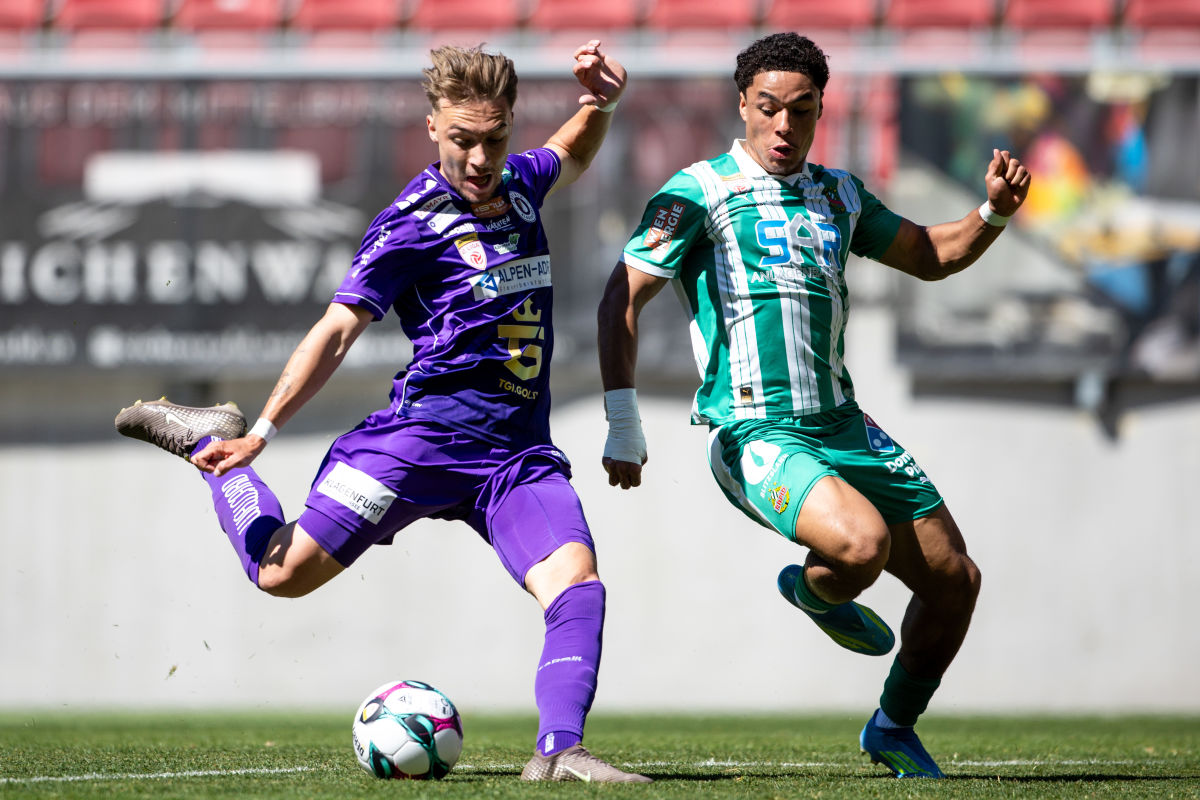 Selbstfaller in Klagenfurt · SK Rapid