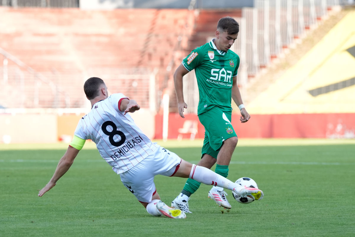 Testspielsieg in letzter Minute · SK Rapid