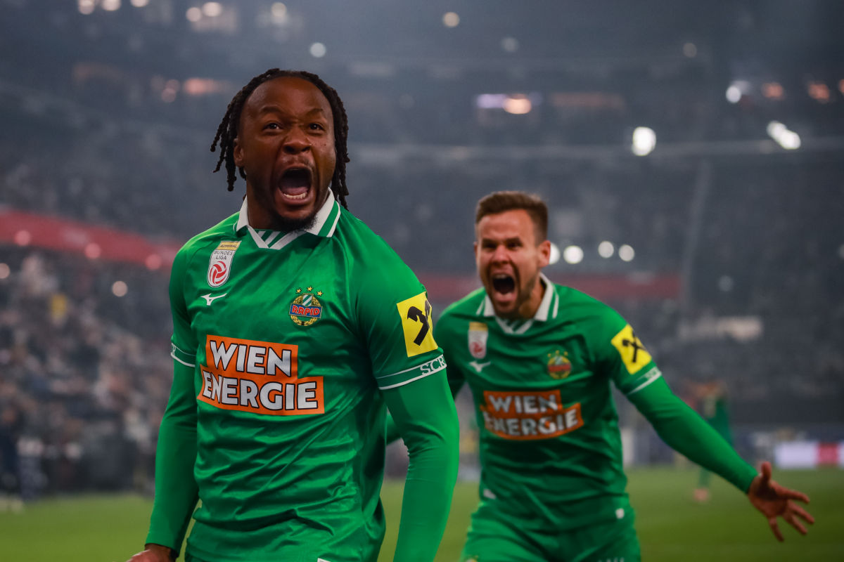 Away win at the Gugl · SK Rapid
