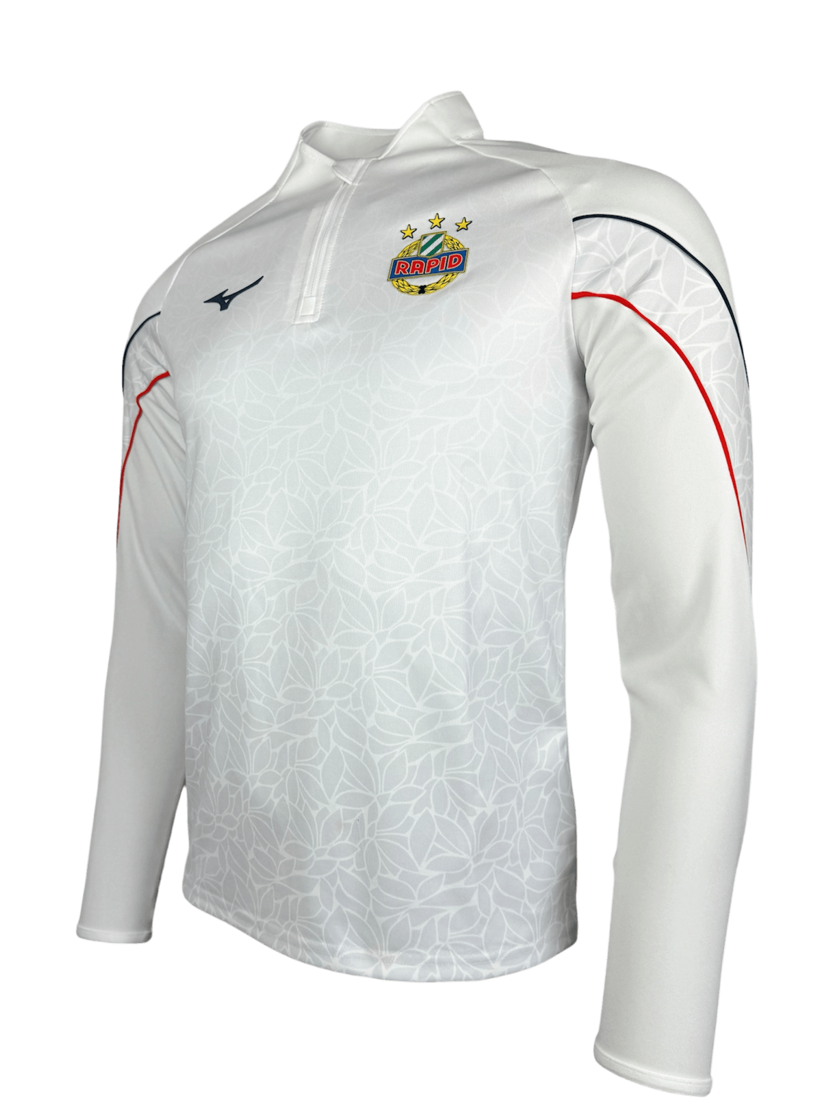 SK Rapid Mizuno Pre Match Training Top mit Half-Zip