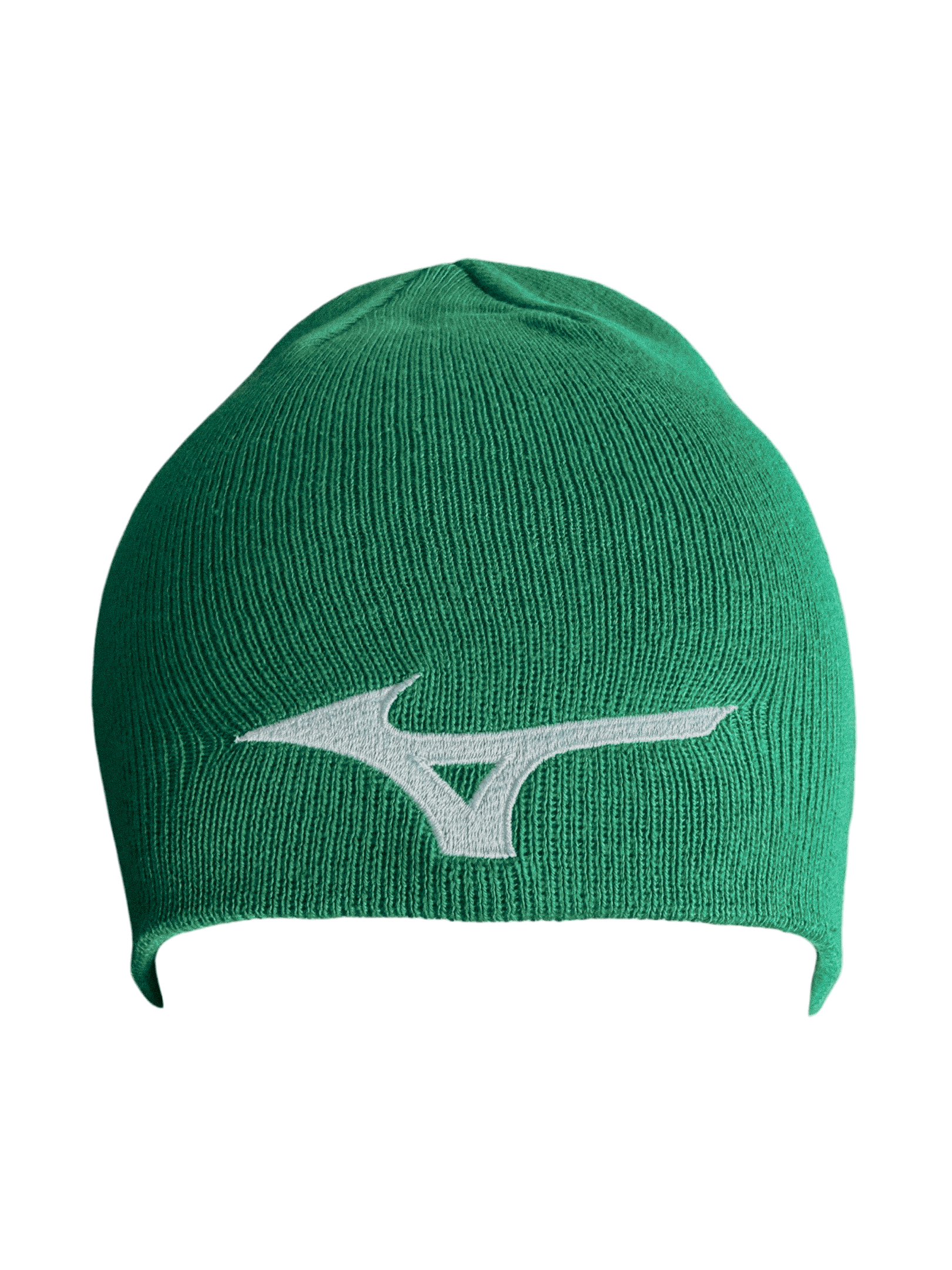 Grüne SK Rapid Mizuno Haube mit gesticktem Vereinswappen und drei Sternen.