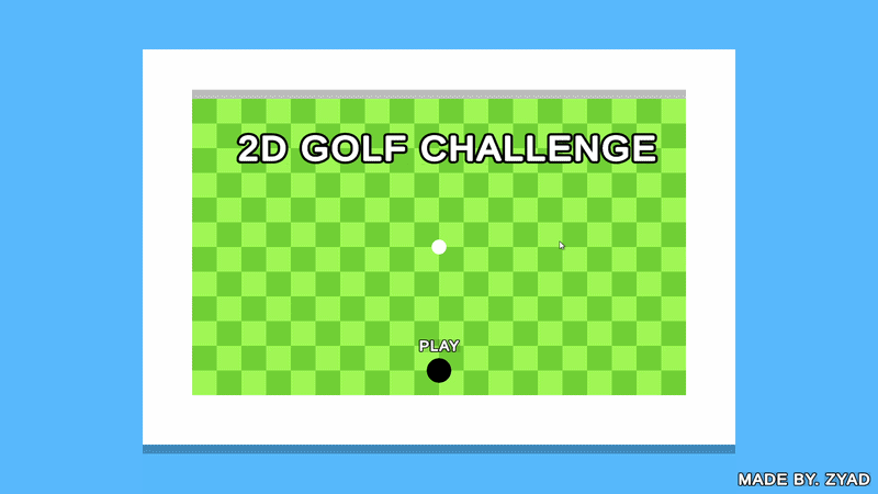 Golf Challenge Unity 2D Game