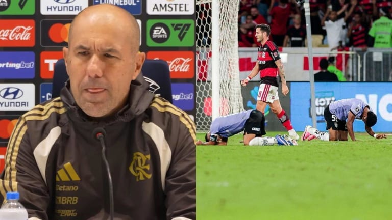Conmebol multa Flamengo e Leonardo Jardim por atraso em jogo da Libertadores