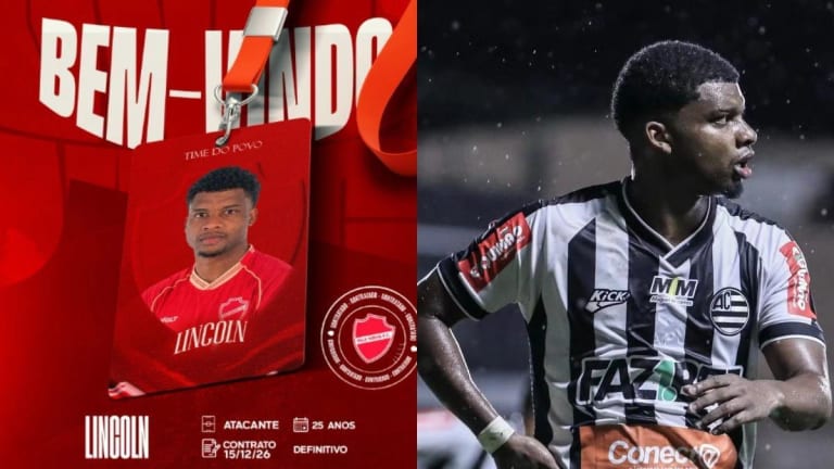 Vila Nova contrata Lincoln, ex-Flamengo, após rescisão na Sérvia