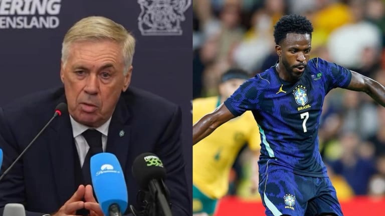Ancelotti explica por que Vini Jr. bateu pênalti contra Austrália