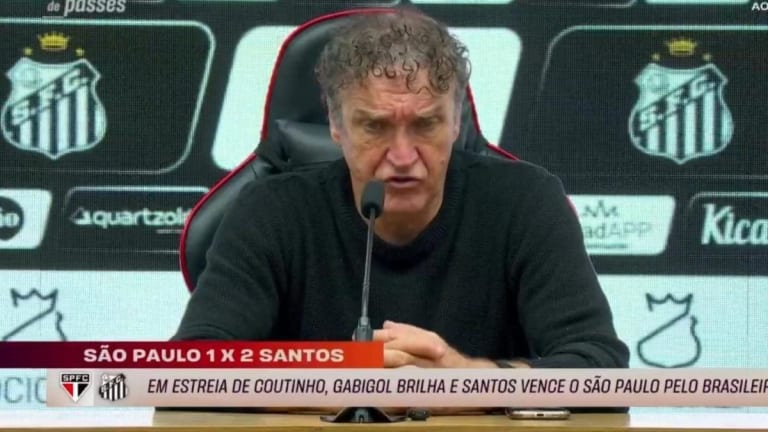 Cuca projeta confronto entre Santos e Flamengo como grande desafio na Vila Belmiro