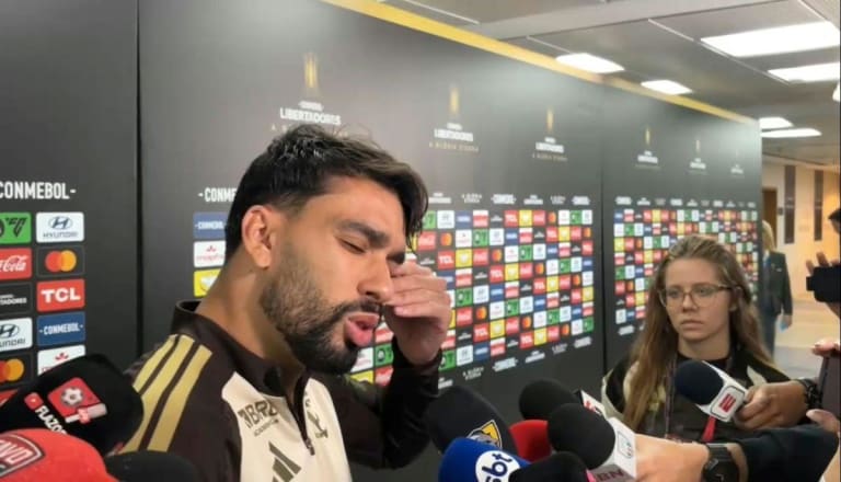 Paquetá chora e assume responsabilidade por eliminação do Flamengo na Libertadores