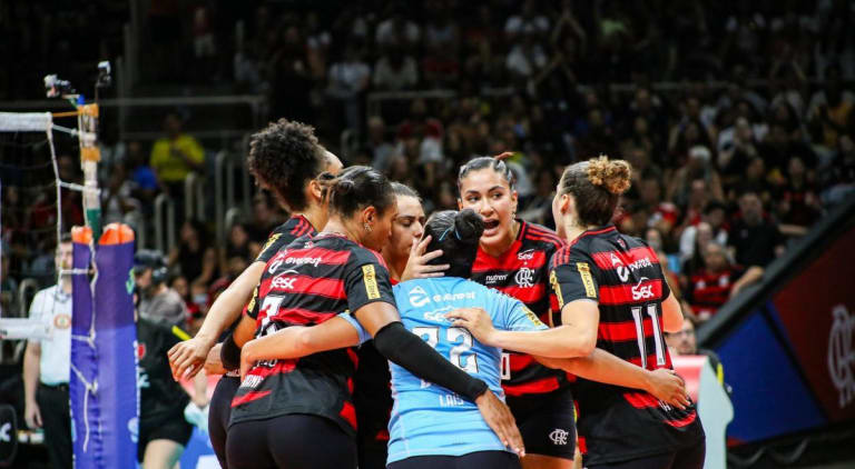 Brasília Vôlei e Sesc RJ Flamengo jogam hoje pela Superliga Feminina com transmissão ao vivo