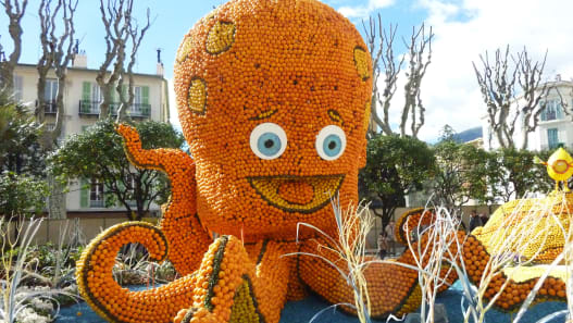 Karneval Nizza und Zitronenfest Menton