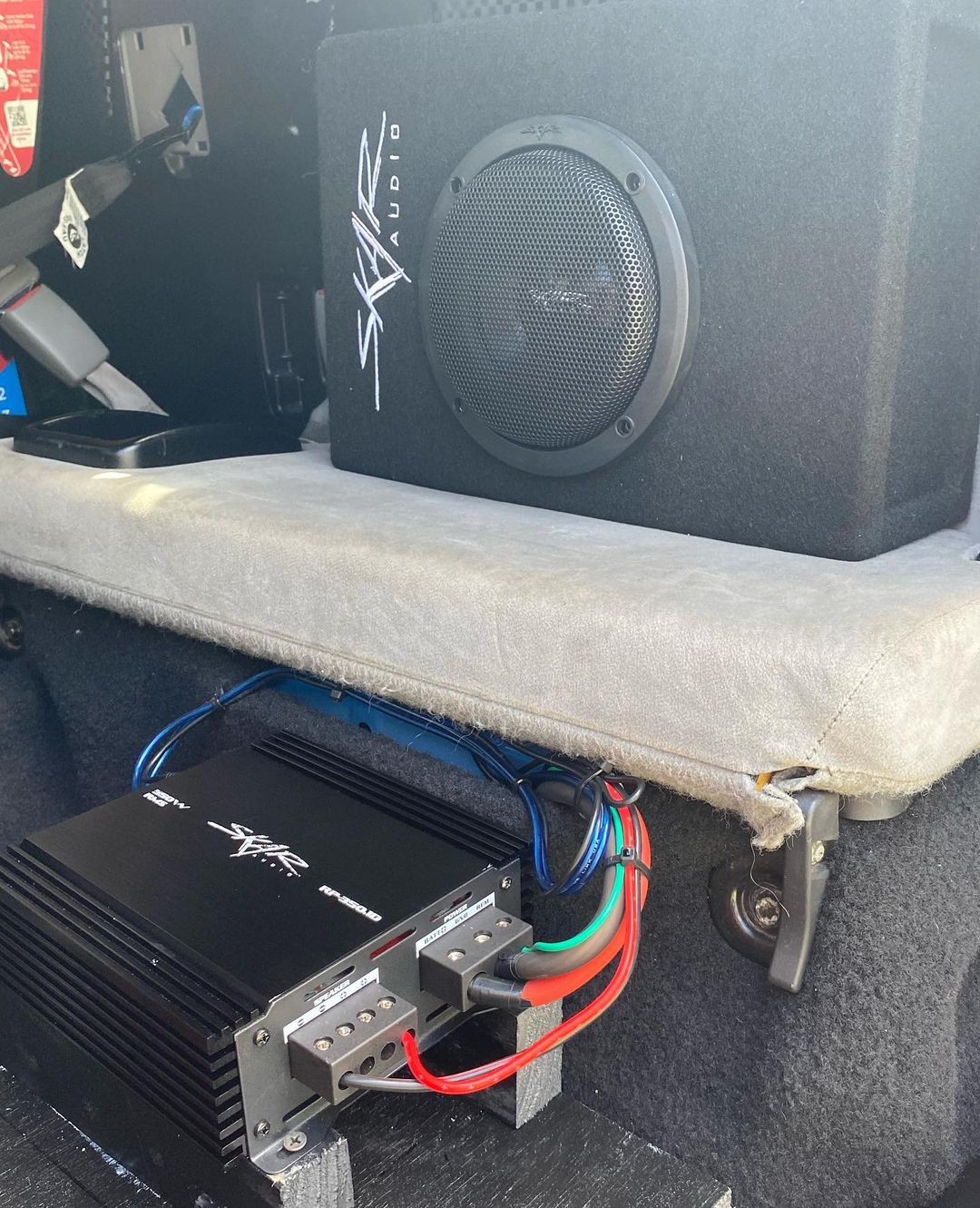 Skar Audio - RP-350.1D | 350 Watt Class D Monoblock Car Amplifier Skar Audio Wiring Diagram Skar Audio