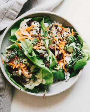 Honey Soy Chicken Lettuce Cups