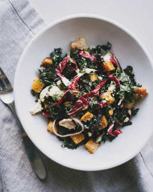 Chicken & Golden Beet Winter Salad