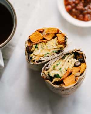 Batched Breakfast Burritos
