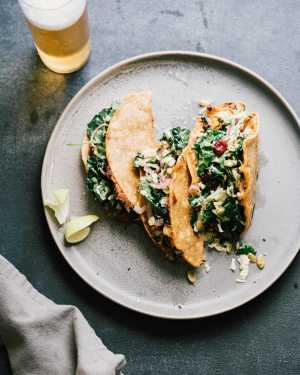 Butternut Baked Tacos & Slaw