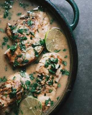 Coconut Lime Chicken Skillet