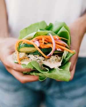 Thai Turkey Burgers w/ Pickled Vegetables & Spicy Mayo
