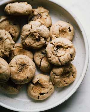 Mini Maple Peanut Butter Cookies