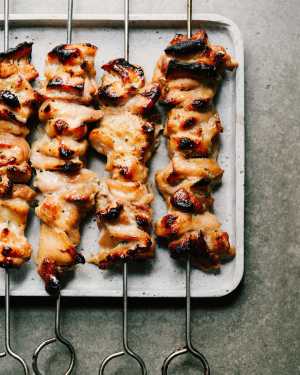 Miso & Soy Chicken Skewers