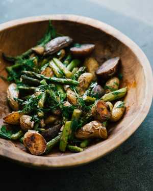 Potato & Asparagus Spring Tangle