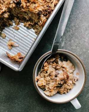 Morning Glory Baked Oatmeal