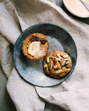 Almond Meal Pumpkin Muffins