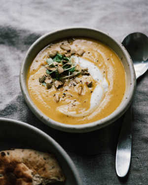 Pumpkin & Red Lentil Soup