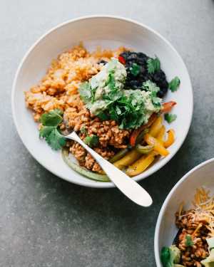 Campground Fajita Bowls