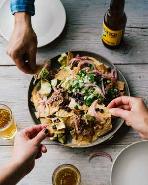 Nacho Bar w/ Queso 