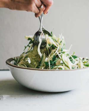 Fennel Apple Salad w/ Walnut Vinaigrette