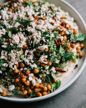 Loaded Hummus Platter