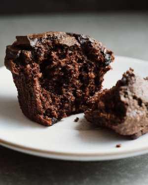 Sweet Potato Chocolate Muffins