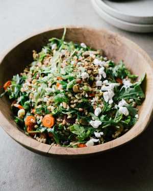 Jeweled Farro Salad