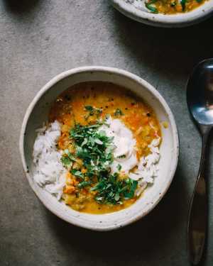 Carrot & Red Lentil Dal