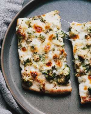 Broccoli Rubble Pizzas