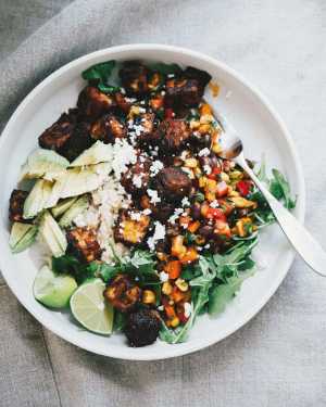 BBQ Tofu & Cowboy Caviar Bowls