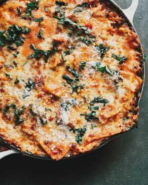 Vodka Pasta Skillet Lasagna