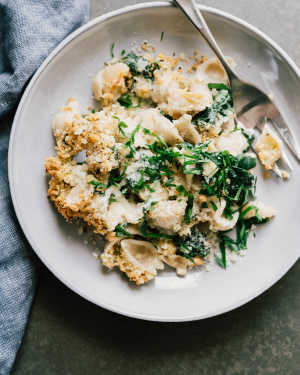 Spinach Artichoke Pasta Bake