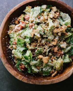 Middle Eastern Caesar Salad